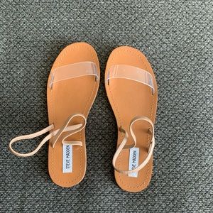 Steve Madden Instant Clear Sandal Unworn